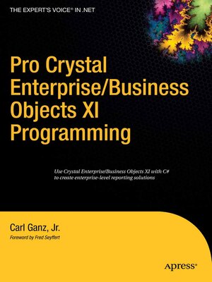 cover image of Pro Crystal Enterprise / BusinessObjects XI Programming